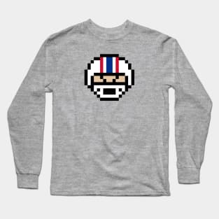 8-Bit Helmet - New England Long Sleeve T-Shirt